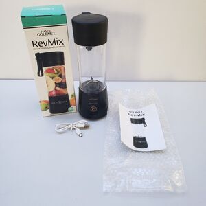 Handy Gourmet RevMix Personal Blender Rechargeable On the Go Tested 10.5 oz